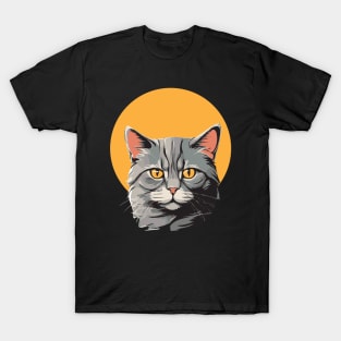 Cat and Moon T-Shirt